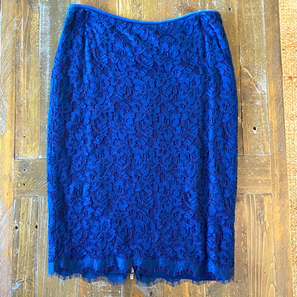 Diane von Furstenburg lace skirt